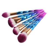 Makeup Brushes Set Diamond rainbow handle Cosmetic Foundation Eye Shadow Blusher Powder Blending Brush Beauty Tools Kits