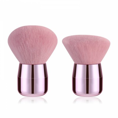 2021 New Arrivals factory wholesale 1pcs Face Powder Blush,pink mushroom head makeup brush for girl