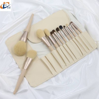 2021 Popular Factory Wholesale Custom Logo Best 360 Rotating Cleaner Cosmetic Morandi Horse Hair Makeup Brush